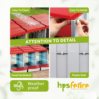 Nichoir à poules classique moderne à 3 compartiments en plastique réutilisable pour poulailler, nid à œufs pour poules pondeuses avec plateau amovible