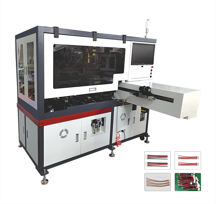 Fully Automatic Wire Cutting and Dual-End Stripping Machine Integrated ...