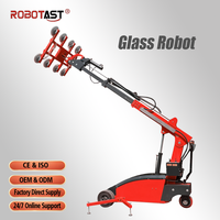 Vente chaude usine : Élévateurs à vide de type robot pour verre et marbre de 800 kg avec certification CE