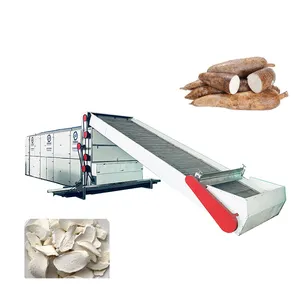 Sawdust Dryer Ginger Potato Chips Cassava Dehydrator Drying Machine for Potato