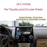 Compatible avec les systèmes embarqués Android pour Prado 10-23, dotés d'un contrôle central intelligent, unité de navigation 11,6''/13,1''/16,8'', 360 degrés