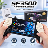 Console de jeu portable SF3500, écran HD de 5 pouces, jeux rétro, double joystick, batterie rechargeable de 3500 mAh, mise en miroir sur TV