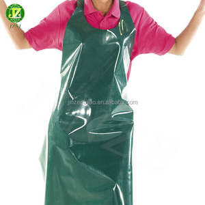 Tablier en caoutchouc PVC imperméable à l'eau de vente chaude d'usine en Chine pour boucher/pêcheur/industriel protéger résistant à l'huile facile à nettoyer personnalisé - Product Image 1