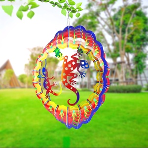 Wholesale Hanging 3d <b>Wind</b> <b>Spinner</b> Stainless Steel for Outdoor & Indoor Decorations, 12 Inch <b>Wind</b> <b>Spinner</b> for Christmas Ornament - Product Image 4