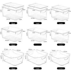 <span class=keywords><strong>Caja</strong></span> de Almacenamiento Rectangular de Plástico para Escritorio, Joyería, Cosméticos, Mascarillas, Cuidado de la Piel, Condimentos de Cocina, <span class=keywords><strong>Caja</strong></span> de Almacenamiento de Gran Capacidad de 18L - Product Image 5