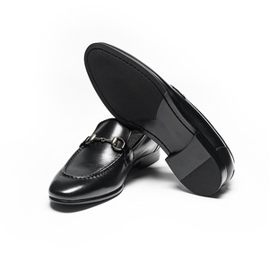 Chaussures d'hiver pour hommes en cuir véritable, élégantes et luxueuses, à bout rond/fermé, à enfiler, solides, style Oxford haut de gamme, antidérapantes - Product Image 4