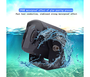 Firecore X-02 HD 1080P Sistema de Câmera de Backup Reversa Câmera Frontal Visão Noturna Estacionamento Assistência DC12V IP69K <span class=keywords><strong>Monitor</strong></span> - Product Image 4