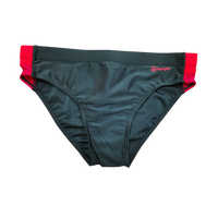 Short de bain tricoté décontracté pour homme, taille mi-haute, élastique, respirant, séchage rapide, motif triangulaire stéréoscopique, avec dentelle
