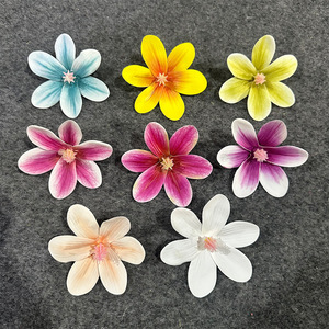 เครื่องประดับผมดอกแมกโนเลีย 3 มิติ ดอกไม้ประดิษฐ์จากผ้าไหม สำหรับตกแต่งงานแต่งงาน - Product Image 2