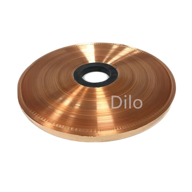Copper Polyester Laminated Film Copper Mylar Tape High Conductivity EMI Shielding for Wire and Cable Signal Protection