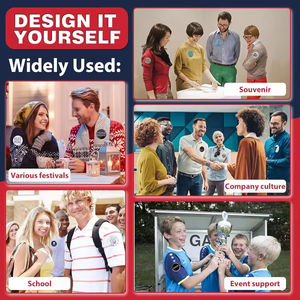 Bán buôn máy làm huy hiệu, Hướng dẫn sử dụng máy cắt giấy kim loại, trống huy hiệu nút - Product Image 6