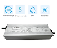 TBW-HYGP320 Alimentation LED à tension constante 24V AC/DC, transformateur 100-277Vac, 300W, étanche IP67 pour projecteur