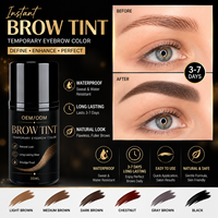 Gel teinté pour sourcils waterproof, vegan, marque privée, pour teinture et stylisation des sourcils