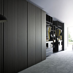 Meubles de chambre à coucher modernes contemporains bon marché en MDF, dressing avec porte coulissante - Product Image 2