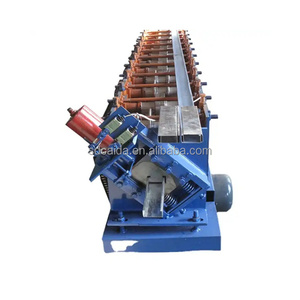 Macchina per la formatura di armatura con struttura in acciaio e Purlin <span class=keywords><strong>Roll</strong></span> formatrice per macchina <span class=keywords><strong>C</strong></span> canale a freddo - Product Image 6