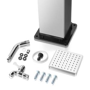 CYEN nouvelle conception <span class=keywords><strong>40L</strong></span> <span class=keywords><strong>douche</strong></span> <span class=keywords><strong>solaire</strong></span> extérieure tétragonale pour piscine <span class=keywords><strong>douche</strong></span> de jardin extérieure - Product Image 6