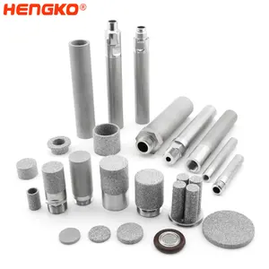 Factory 0.1 0.3 0.5 5 22 50 100 300 Micron Filter Tubes Disc Plate Mesh Micro 316L Sintered Stainless Steel Filter Cartridges