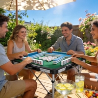 Jetons de score de luxe pour le mahjong |   Jetons de jeu professionnels pour le mahjong américain |   Jetons métalliques personnalisés |   4 couleurs Or Argent Cuivre