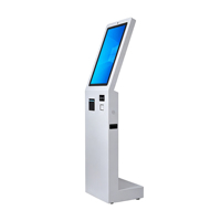 Quiosco de Autoservicio con Sistema Operativo Dual Android Windows, Cámara de Reconocimiento Facial, Terminal de Registro en Hoteles, Estación de Pago para Hospitales