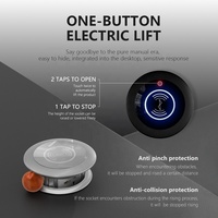 IP44 Motorisierte Pop-Up-Tischs teckdose Eingebaute Küche Wasserdichter versteckter Steckdosen turm