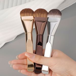 Pinceau Fond de Teint en Forme de Langue Bestseller, Fibres Synthétiques, Manche en Plastique, Pinceau de Maquillage Ultra-fin - Product Image 4