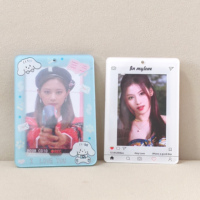 Gantungan Kunci Akrilik GOSS Bingkai Foto Kpop Gaya Lucu, Tempat Kartu Foto Dua Sisi Custom, Gantungan Kunci Akrilik Custom, Tempat Kartu Akrilik