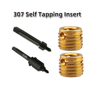 Antioxidant Self Tapping Thread Insert Zinc Plated Thread Insert Furniture Threaded Insert Nuts Zinc Alloy M3 Motorcycle Parts
