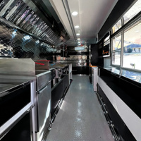 Camion de restauration avec équipement de cuisine complet, camion de restauration BBQ entièrement équipé, restaurant mobile, conteneur bar, camion de restauration pour pizza et tacos