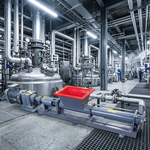 Bomba de tornillo simple resistente a químicos con estator de EPDM para uso industrial, rotor helicoidal simple G + estator de elastómero de doble hélice - Product Image 1