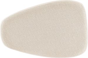 Grand pouf en tissu bouclé Carlese - Product Image 6