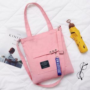 Bolso Tote con Bolsillo Interior, Doble Uso, Negro y Azul, Impresión Personalizada, Bolso Tote de Lona de Algodón de 12 oz - Product Image 4