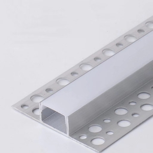 Para techo yeso aluminio LED canal con PC PMM cubierta difusor disipación de calor Pared de yeso LED tira Perfil de luz - Product Image 2