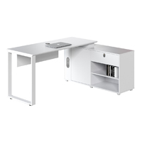 Meubles de bureau directement de l'usine, bureau de direction pour deux personnes, poste de travail individuel, styles multiples, moderne, élégant, minimaliste