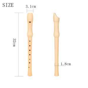 <span class=keywords><strong>Flauta</strong></span> vertical alemana de 8 agujeros de tono alto con <span class=keywords><strong>flauta</strong></span> vertical de madera británica Premium C-Key - Product Image 6