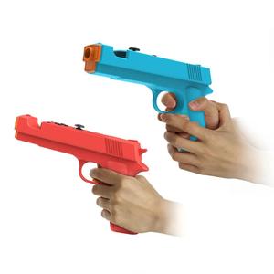 Pistolet de jeu de tir pour Nintendo Switch/ OLED <span class=keywords><strong>Joy</strong></span>-<span class=keywords><strong>Con</strong></span> contrôleur gauche droite poignée contrôleur de mouvement pour <span class=keywords><strong>manette</strong></span> de chasse - Product Image 1