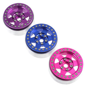 Hochwertige 25mm Aluminiumlegierung Metall 1,9 Zoll Felge für RC Crawler Auto Axial SCX10 TRX4 1/10 Maßstab - Product Image 2