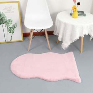 Hot Selling Large 9*12 Area Pink <b>Fluffy</b> <b>Rug</b> Modern Nordic Style No Shedding Fur Carpet <b>for</b> Dining <b>Room</b> - Product Image 1