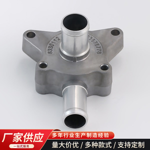 Aluminum Alloy Valve Seat Housing 50 Mm Bore M8 Flanged Mounting Automotive Parts - Product Image 3