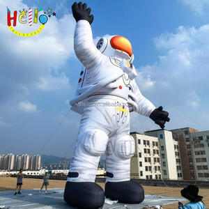 Décorations géantes gonflables d'astronautes, modèle de personnage de dessin animé gonflable blanc portable - Product Image 2