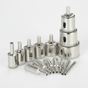 Prêt à expédier, marque GREE, jeu de forets à trous diamantés électro-plaqués de 10 mm, longueur totale de 50 mm, garantie 1 an, pour le perçage - Product Image 1