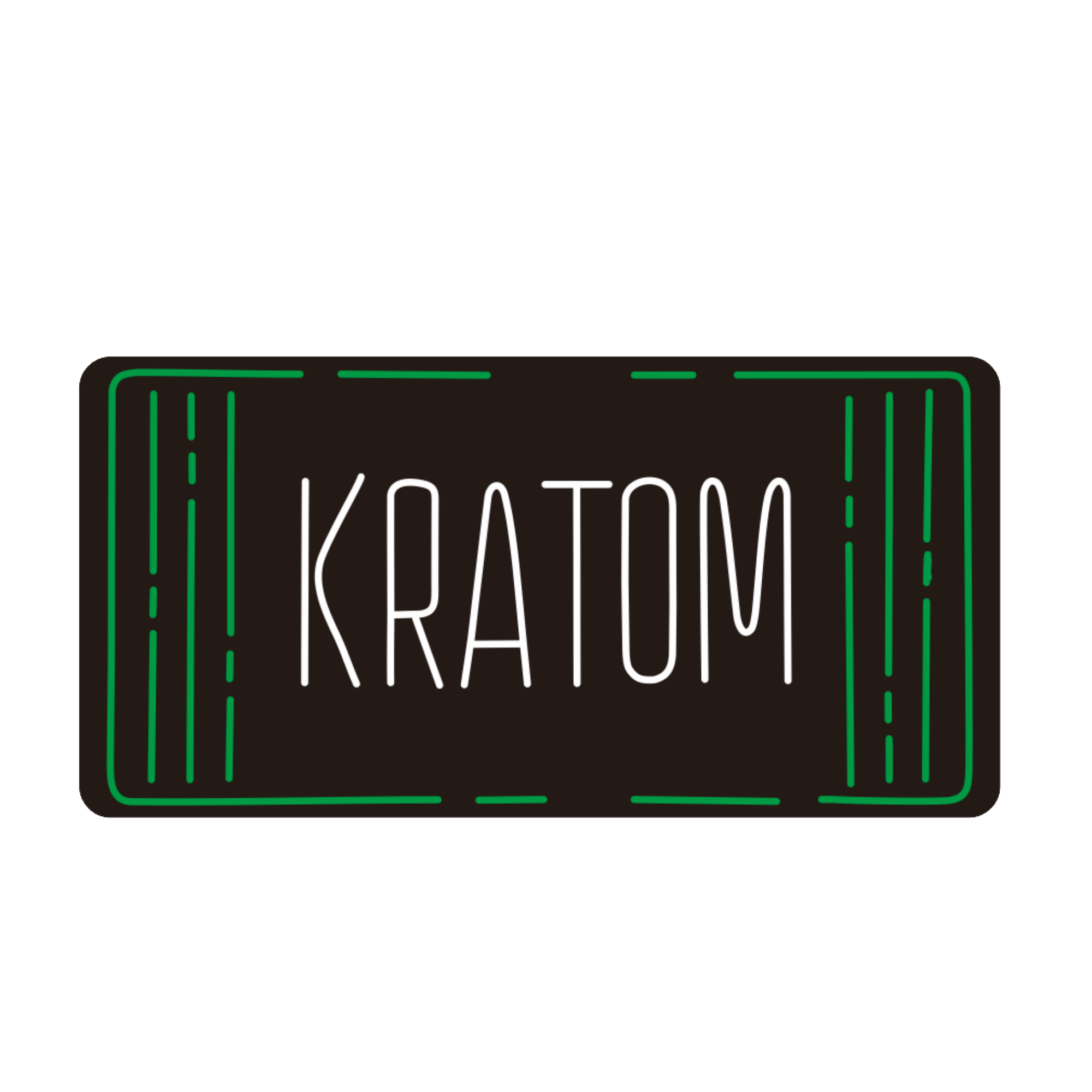 KRAT neon sign