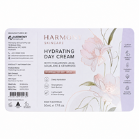 Étiquettes personnalisées pour cosmétiques, autocollants imperméables en feuille d'or/rose pour bouteilles et pots, emballages de crèmes hydratantes/huiles essentielles, étiquettes BOPP