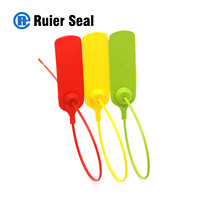 Sceaux en plastique personnalisés REP007, sceaux de sécurité en plastique, sceaux anti-effraction en plastique, étiquettes en plastique