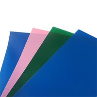 Échantillon gratuit disponible, feuille rigide en PVC personnalisée, format A3/A4/A5, feuille en PVC transparente pour couverture de reliure rigide