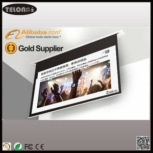 Écran <span class=keywords><strong>de</strong></span> <span class=keywords><strong>projection</strong></span> motorisé TELON <span class=keywords><strong>de</strong></span> 150 pouces pour projecteur laser et home cinéma, écran <span class=keywords><strong>de</strong></span> <span class=keywords><strong>projection</strong></span> encastré au plafond - Product Image 4