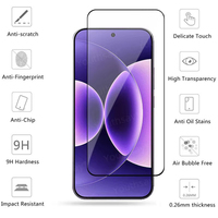 Pellicola Protettiva in Vetro Temperato 9H Anti-spia e Anti-graffio HD Trasparente per Xiaomi 17 Pro Max 5G