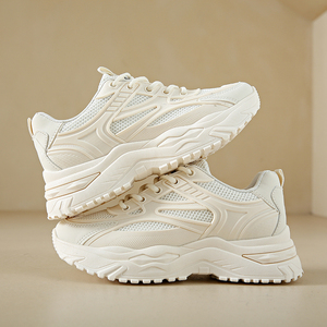 Baskets blanches pour femmes 2026 – Nouvelles baskets épaisses pour femmes, chaussures de sport épaisses, baskets vulcanisées, chaussures de <span class=keywords><strong>plateforme</strong></span> - Product Image 6