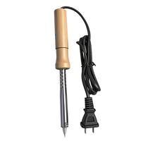 Soldador Eléctrico de Calentamiento Interno de Madera 110V/220V, Herramienta de Soldadura de Calentamiento Rápido con Núcleo Cerámico para Reparación de PCB