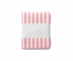 ผ้าขนหนูอาบน้ำลายทางผ้าฝ้ายทรงสี่เหลี่ยมผืนผ้า นุ่มฟู สำหรับใช้ในบ้าน ขนาดผู้ใหญ่ ผ้าขนหนูทอ - Product Image 1