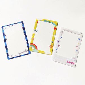 Tarjeta de Visita Personalizada de PVC Transparente con Diseño de Estrella Coreana Kpop, Fototarjeta Publicitaria, Plástico Transparente, Personalizada con Estampado Digital en Caliente - Product Image 5